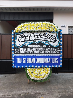 Papan Bunga Duka di Wonosegoro